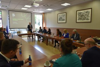 A meeting with the Authorities of the University of Economics in Wrocław
