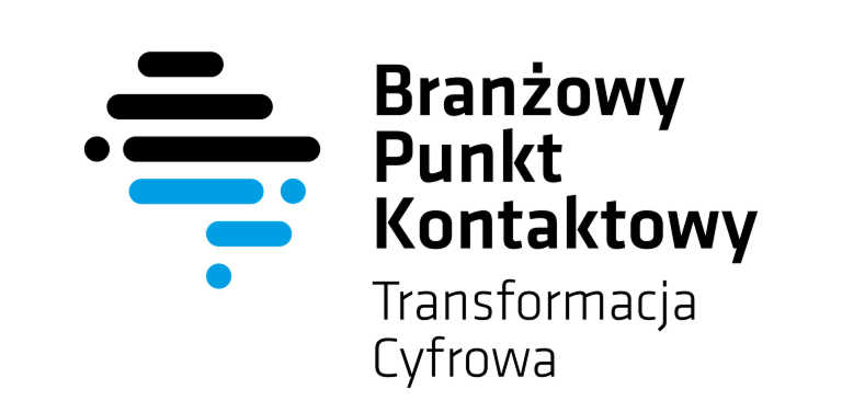 Logotyp Branżowego Punktu Kontaktowego Transformacja Cyfrowa