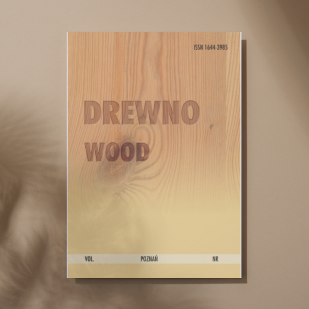 Okładka czasopisma Drewno, Wood