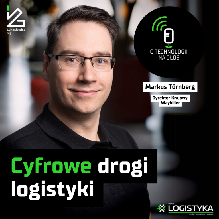 PODCAST Markus Törnberg na okładce "Obok Logistyki"