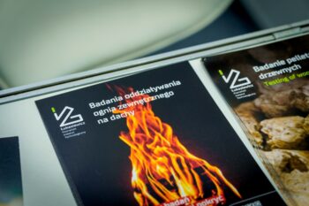 Ulotki z ofertą badań na targach DREMA